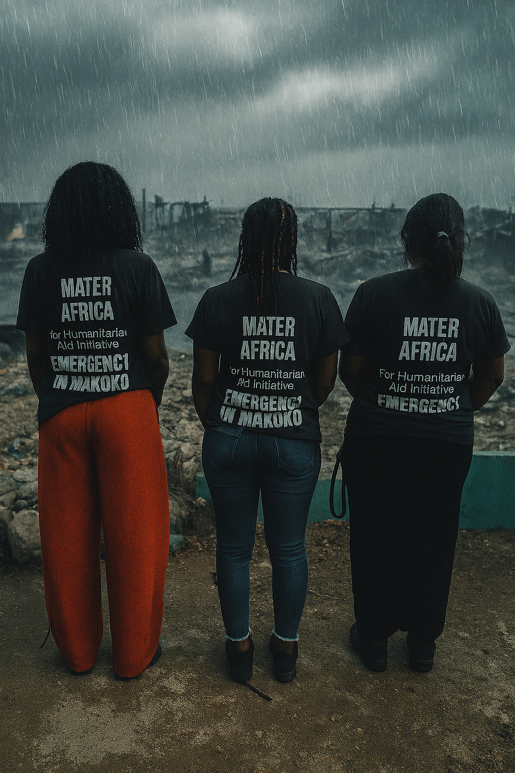 Three Humanitarian Volunteers In Makoko Web